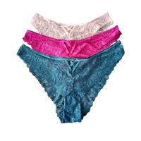 Lote de Ropa Interior de Mujer Sin Costuras Tipo Hipster Bragas Suaves y Elásticas al por Mayor Disponible desde Bangladesh