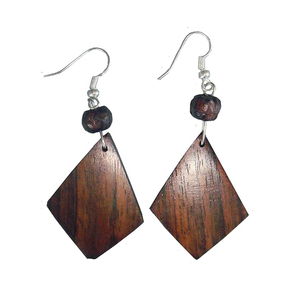 Round Shape Women and Girls Jewelry Made with Acacia <b>Wood</b> Modern Style <b>Wood</b> Earrings Handmade Fashion Jewelry Earring - Product Image 3