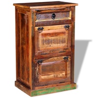 Chic Shabby Reclaimed Wood Nachttisch Vielseitige Wohn möbel für Apartment Hospital School Entry Office Shabby Chic Finish