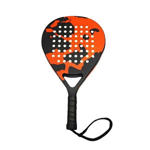 Comprar raqueta de Pádel de carbono 24K blanca personalizada profesional raqueta de Pádel para tenis con núcleo de espuma EVA - Product Image 4