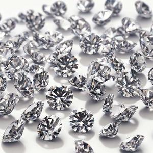 เพชรเมลีทรงกลมเจียระไนแบบบริลเลียนท์คุณภาพสูง VVS1 ความใสระดับสตาร์ เมลีเพชร CVD ที่เพาะเลี้ยงในห้องปฏิบัติการ สี E F รับรองโดย IGI เพชรเม็ดเดี่ยวสำหรับเครื่องประดับชั้นดี - Product Image 2