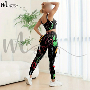 Ropa Cómoda para Mujer, Buena Venta, Precio Competitivo OEM, Estilo Nuevo, Ropa Deportiva Informal, Conjunto de Brasier Deportivo y Leggings - Product Image 2