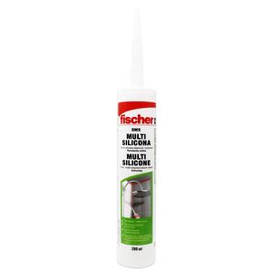Fischer 618607 Silicone multiuso trasparente 280 ml - Product Image 1