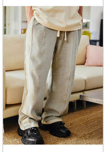 กางเกงวอร์มสำหรับผู้ชายกางเกงออกกำลังกายวิ่งออกกำลังกายระบายอากาศน้ำหนักเบาทนทานมีสไตล์สำหรับผู้ชาย - Product Image 4