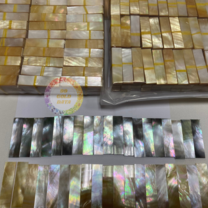 18x25mm Blancs en Nacre pour Incrustation de Guitare et Décoration Artisanale Coquillage Craft-Caryln 0084935825297 - Product Image 6