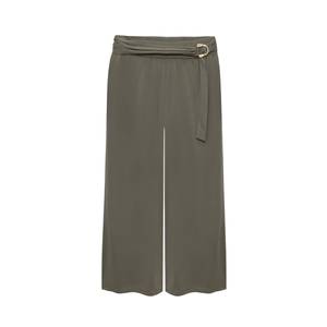 Colección de Pantalones Tejidos Transpirables de Cintura Alta para Mujer - Estilo Casual Clásico, Corte Ancho, Lavado de Color, Talla XL para Oficina, Verano - Product Image 1