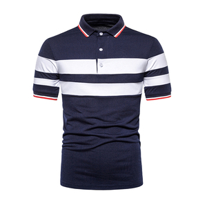 Polo para hombre, transpirable, 100% algodón, cómodo, estampado personalizado, logotipo antiarrugas, sólido, de talla grande, personalizado - Product Image 3