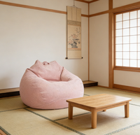 Fauteuil paresseux le plus vendu et le mieux noté, siège doux et confortable, pouf respirant pour salle de jeux et balcon