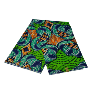 Lo último en telas estampadas con cera 100% algodón puro holandés original africano, con estampado batik, para decoración del hogar. - Product Image 1