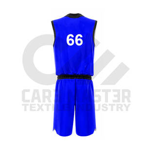 Uniforme de baloncesto de alta calidad Uniforme de baloncesto de nuevo diseño Uniforme de baloncesto personalizado al por mayor - Product Image 5