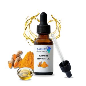 Aceite Esencial de Cúrcuma 100% Puro, en Caja de Regalo, Certificado GMP, Destilado al Vapor, Raíz de Cúrcuma de la India para Aceites de Masaje - Product Image 1