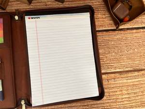 Customize <b>Folder</b> Different Designs Padfolio <b>A4</b> Leather Zippered Portfolio <b>Folder</b> Briefcase Portfolio LPF-0473 - Product Image 5