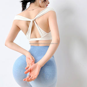 Soutien-gorge de sport croisé Sexy de haute qualité pour femmes gilet de Fitness Anti-affaissement avec beau dos soutien-gorge de Yoga de haute qualité - Product Image 6