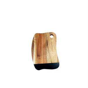 Tabla Reversible de Madera de Acacia Personalizada para Cortar Pan y Servir, Bloques de Doble Cara - Product Image 5