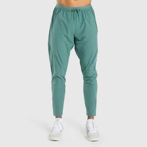 Özelleştirilmiş erkekler Premium Sweatpants pamuk artı boyutu erkek koşucu pantolonu pantolon katı desen spor parça pantolon