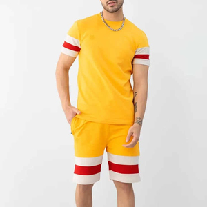 ชุดสั้นและสั้นของผู้ชายเสื้อยืด2025แฟชั่นใหม่ - Product Image 1