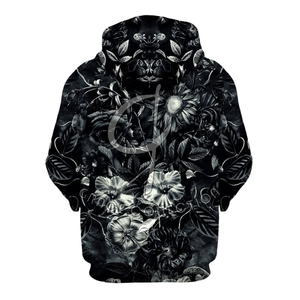 Sweat à capuche 100% coton épais pour hommes Design personnalisable avec motif solide Utilisation hivernale uniquement Impression bouffante - Product Image 3