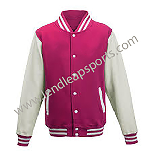 Chaqueta de lana Letterman de alta calidad para hombres Variedades Ropa universitaria Cremallera Bordado Lana Cuerpo Mangas de cuero para invierno - Product Image 1