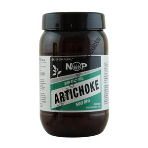 Cápsulas de Extracto de Hoja de Alcachofa Silvestre de Grado Alimenticio de Alta Calidad, Se Acepta OEM y ODM, Etiqueta Privada, 200 Cápsulas en Botella - Product Image 1