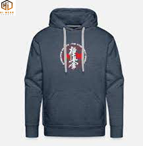 Kyokushin คาราเต้มีฮู้ดผู้ชายสีขาวศิลปะการต่อสู้ - Product Image 5