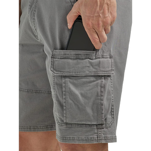 Shorts de course pour hommes en molleton de coton 100% en gros pantalons décontractés sur mesure Shorts pour hommes teints en plaine à motif solide - Product Image 4