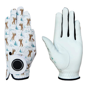 Poignet réglable hommes gants de Golf en cuir respirant anti-dérapant Performance gant pour l'entraînement et les allumettes - Product Image 6