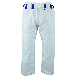 Venta al por mayor personalizado OEM/ODM Jiu Jitsu brasileño uniforme logotipo frontal transpirable secado rápido poliéster/algodón ropa de artes marciales - Product Image 4