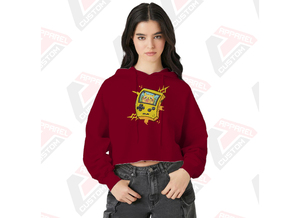 Stylish and Cozy Men's 100% Cotton Winter Crop Hoodie with Embroidered Digital Printing Perfect Lightweight Layering - Product Image 5