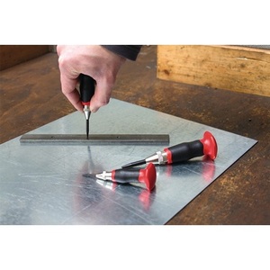 Poinçon automatique avec protège-main, longueur 130 mm, section transversale de la tige 17 mm, force 180-250 N, poinçons RENNSTEIG - Product Image 3