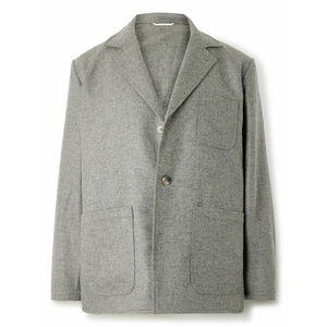 <b>Men's</b> <b>Long</b>-Sleeve Wool Varsity <b>Jackets</b> Breathable High Street Style with Stand Collar High Printing Quality Fast Winter Delivery - Product Image 1
