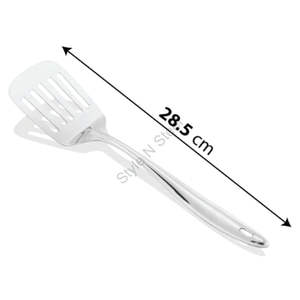 Acero inoxidable Premium Turner Utensilios de cocina lisos accesorios de cocina herramienta de cocina utensilio de acero inoxidable resistente al calor - Product Image 3