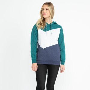 Sudadera con capucha de bloque de color para mujer Sudadera con capucha elegante y acogedora con diseño de color atrevido, perfecta para trajes Casuales - Product Image 5
