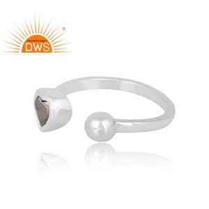 แหวนพลอย pyrite ธรรมชาติเงินสเตอร์ลิง925สินค้าออกใหม่ผู้ผลิตเครื่องประดับดีไซน์ตามต้องการ - Product Image 4