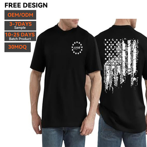 Camiseta con estampado gráfico de logotipo personalizado, 220 g/m², 100 % algodón, oversize, lisa, de diseñador, estilo urbano, unisex, de alta calidad, para hombre. - Product Image 3