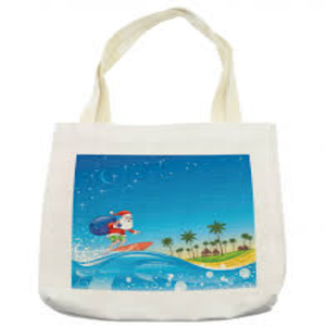 Vente en gros de sac fourre-tout de Noël personnalisé en laine fine tricoté pour enfants avec lettre rouge pour cadeau de bonbons Aus - Product Image 1