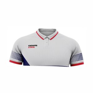 Polos de calidad superior Logotipo personalizado Camisetas de golf 100% Poliéster Sublimación Polo Cuello Camiseta para hombres - Product Image 4