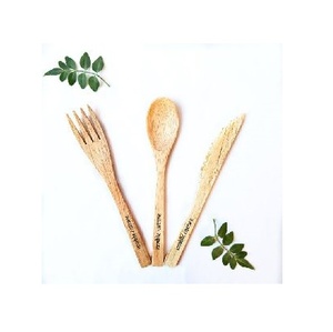 Cubiertos de madera de alta calidad con acabado pintado Cucharas de diseño NATURAL para cocina Restaurante Decoración de hotel para fiestas - Product Image 1