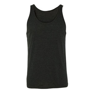 Camiseta sin mangas de color sólido para hombre, camiseta sin mangas transpirable cómoda, camiseta sin mangas para gimnasio para venta en línea a bajo precio - Product Image 4