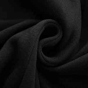 Streetwear confortable doublé en polaire Ensemble survêtement noir jogging vierge coupe régulière avec fermeture à cordon de serrage logo personnalisé - Product Image 5