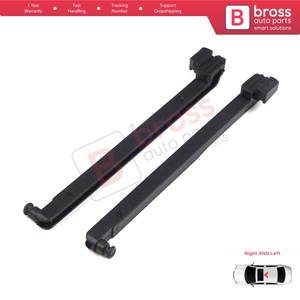 รางเลื่อนซันรูฟแบบพาโนรามา BSR515 ชุดซ่อมชิ้นส่วนพลาสติก ซ้าย-ขวา สำหรับ X5 E53 X3 E83 ปี 2000-2006 - Product Image 4