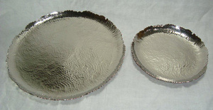 Bandejas decorativas de aluminio para decoración del hogar Los platos de joyería se pueden utilizar en tendencias de decoración navideña - Product Image 2