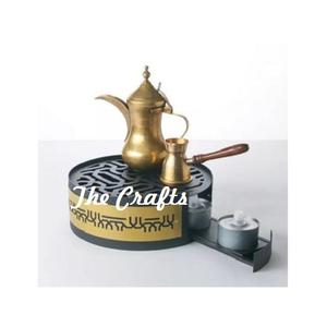 Chauffage Dallah de restaurant personnalisé OEM en couleur noire Chauffage de bouilloire de vaisselle de la plus haute qualité Chauffage Dallah - Product Image 2