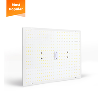 Panneau lumineux LED à spectre complet 100W 200W avec variateur d'intensité pour culture hydroponique intérieure de plantes médicinales en serre