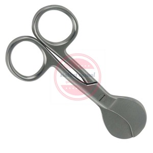 Tijeras de cordón umbilical de acero inoxidable Instrumentos quirúrgicos de alta calidad - Product Image 3