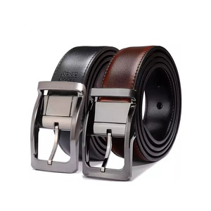 Venta directa de fábrica, cinturón de vestir de cuero para hombre hecho a medida, nuevo diseño, Material de piel de vaca con hebilla de acero, 3,5 cm de ancho personalizable - Product Image 4