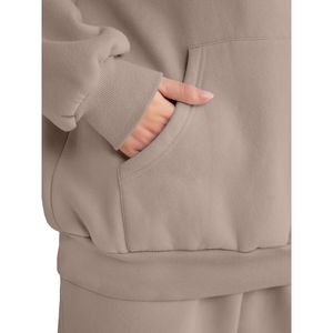 Causal Wear Long Sleeves Women Tracksuit Plain <b>Blank</b> Solid Color Breathable Tracksuits for Women's - Product Image 6