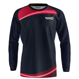 ผ้าฟลีซพิมพ์ลายแบบซับลิเมชั่นสีพื้นสำหรับฤดูหนาวของ Tenzo Intl ผ้าโพลีเอสเตอร์ไม่เป็นขุย รับผลิตแบบ OEM ODM เสื้อสเวตเชิ้ตคอกลม - Product Image 6
