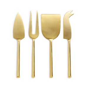 Ensemble de couteaux à fromage en acacia de haute qualité, fourchettes à tartiner le beurre, outils de gros en Inde, pour l'utilisation de gâteaux d'anniversaire et de mariage - Product Image 1