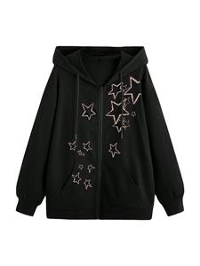 Sudadera con capucha de manga larga de calidad premium, conjunto de moda de otoño 2025, sudadera sólida de gran tamaño con bolsillos. - Product Image 3