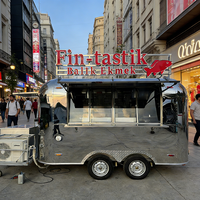 Camions de restauration de rue, remorques avec cuisine complète, voitures de restauration rapide, camions à burgers avec équipements, remorques de concession